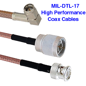MIL-DTL-17 Coax Cables