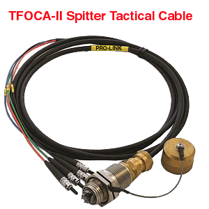 12.0 Channel TFOCA-II Splitter Cable Tactical Cable