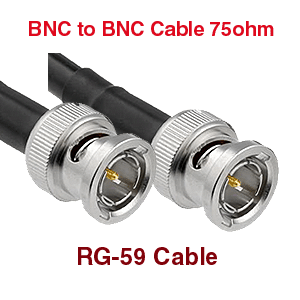 BNC to BNC PVC RG59