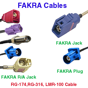 Custom FAKRA Cable Assemblies
