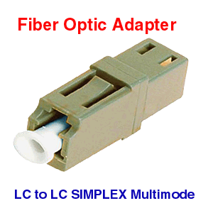 LC to LC Simplex SM Adapter - LC to LC Mating Adapter SINGLEMODE SIMPLEX