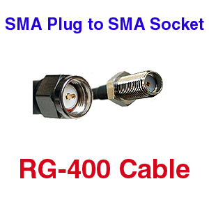 SMA F to SMA M RG-400