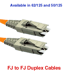 FJ to FJ Multimode Fiber Optic Cable