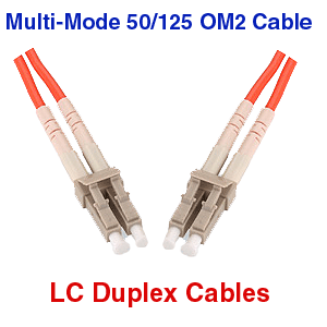 OM2 LC to LC Fiber Optic Patch Cables