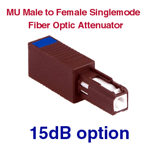 MU Male to Female Attenuator 15dB