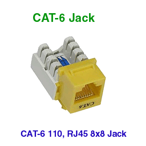 CAT-6 Keystone Jack