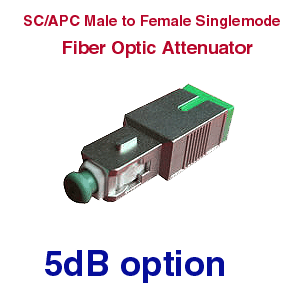 SC Fiber Optic Attenuators 5dB