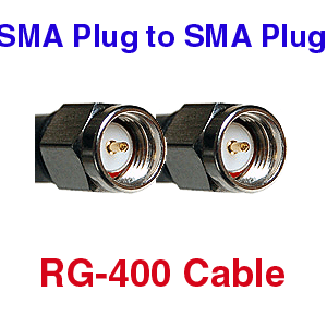 SMA to SMA RG-400 Coax Cable